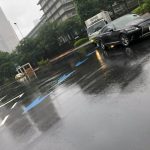 雨の中の永田町・霞ヶ関